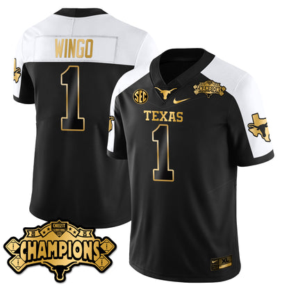 TEX Football Vapor Limited Gold Jersey - Citrus Bowl Champions - All Stitched