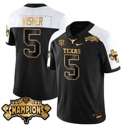 TEX Football Vapor Limited Gold Jersey - Citrus Bowl Champions - All Stitched