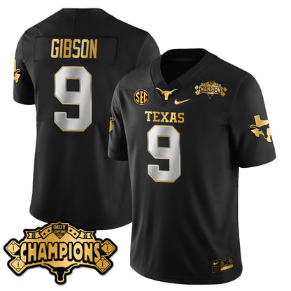 TEX Football Vapor Limited Gold Jersey - Citrus Bowl Champions - All Stitched