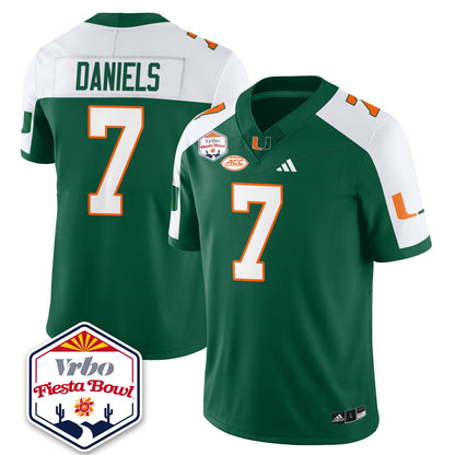 MIA Football Vapor Limited Jersey - Vrbo Fiesta Bowl - All Stitched