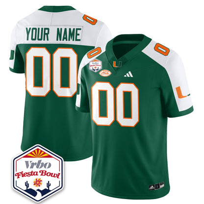 MIA Football Vapor Limited Jersey - Vrbo Fiesta Bowl - All Stitched