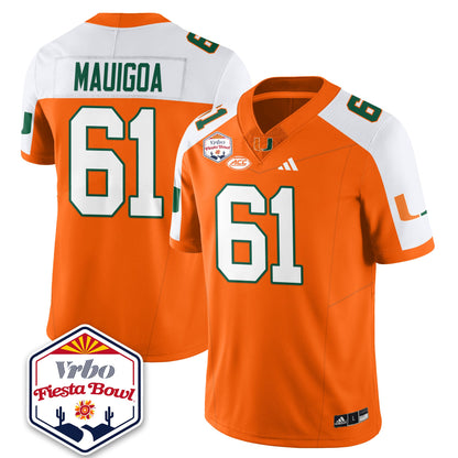 MIA Football Vapor Limited Jersey - Vrbo Fiesta Bowl - All Stitched