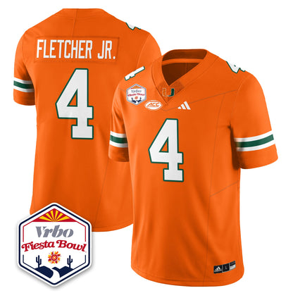 MIA Football Vapor Limited Jersey - Vrbo Fiesta Bowl - All Stitched