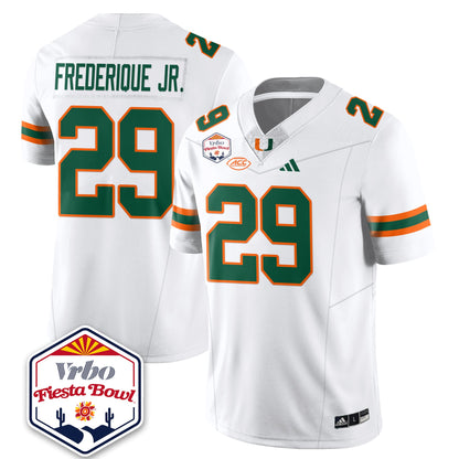 MIA Football Vapor Limited Jersey - Vrbo Fiesta Bowl - All Stitched