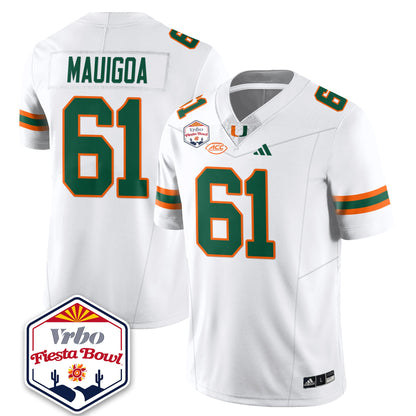 MIA Football Vapor Limited Jersey - Vrbo Fiesta Bowl - All Stitched
