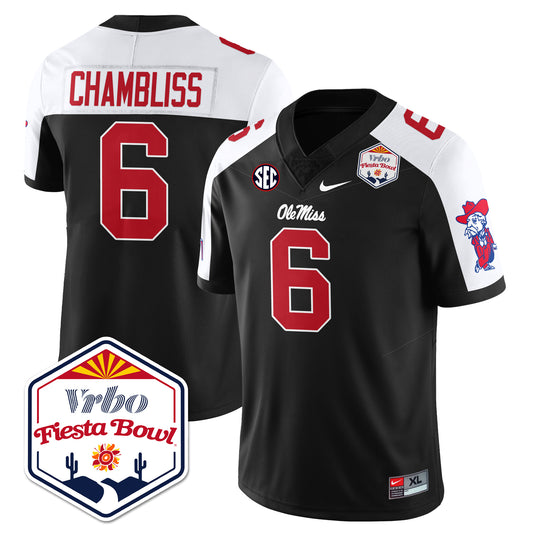 Ole Miss Football Vapor Limited Jersey - Vrbo Fiesta Bowl - Stitched
