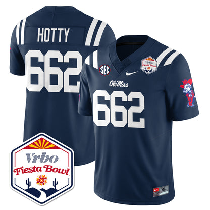Ole Miss Football Vapor Limited Jersey - Vrbo Fiesta Bowl - All Stitched