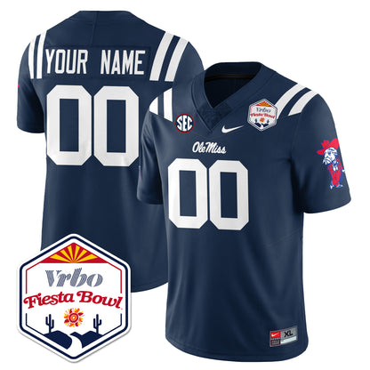 Ole Miss Football Vapor Limited Jersey - Vrbo Fiesta Bowl - All Stitched