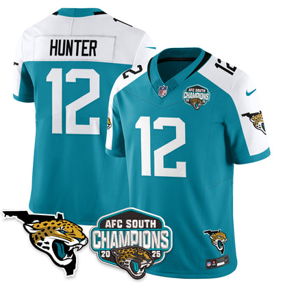 JAX AFC South Division Champions Vapor Limited Jersey - Stitched