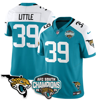 JAX AFC South Division Champions Vapor Limited Jersey - Stitched