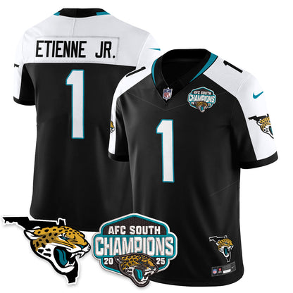 JAX AFC South Division Champions Vapor Limited Jersey - Stitched