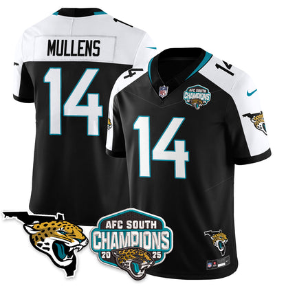 JAX AFC South Division Champions Vapor Limited Jersey - Stitched