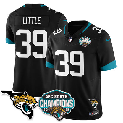 JAX AFC South Division Champions Vapor Limited Jersey - Stitched