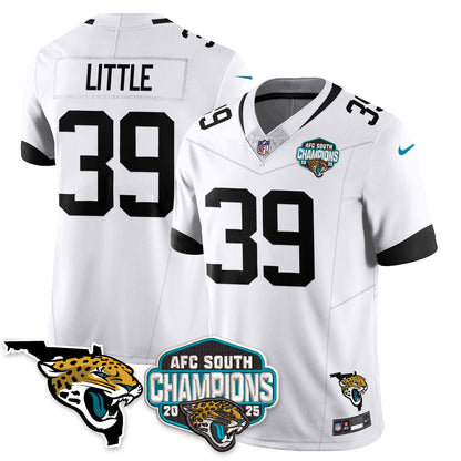 JAX AFC South Division Champions Vapor Limited Jersey - Stitched