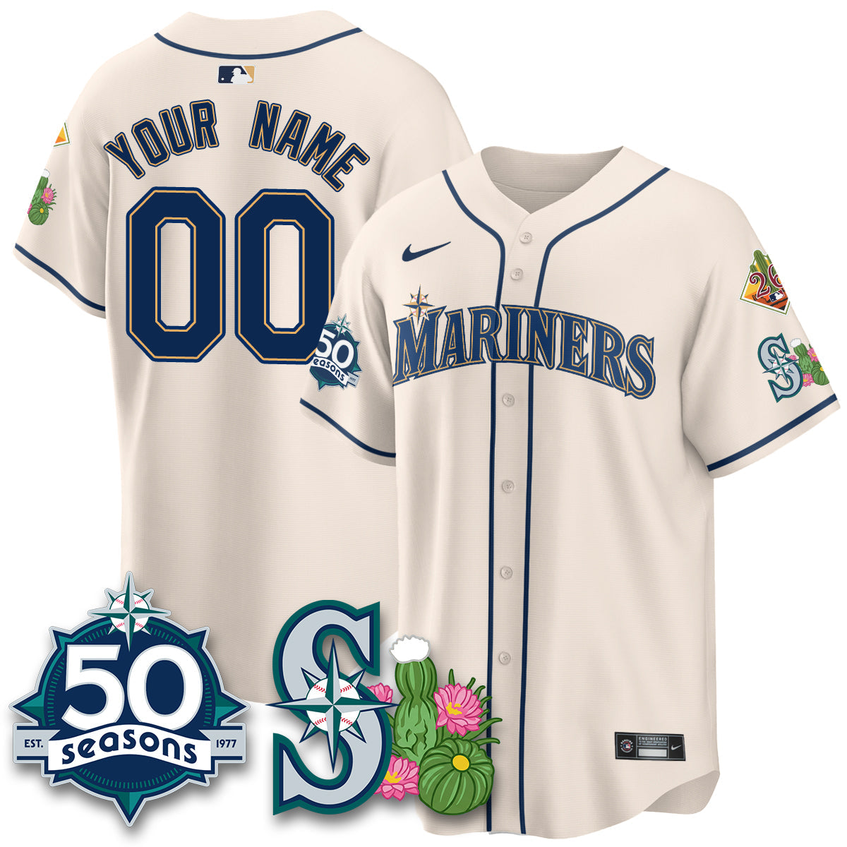 SEA 2026 Spring Training Vapor Limited Jersey - 50th Anniversary - All Stitched