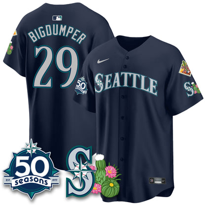 SEA 2026 Spring Training Vapor Limited Jersey - 50th Anniversary - All Stitched