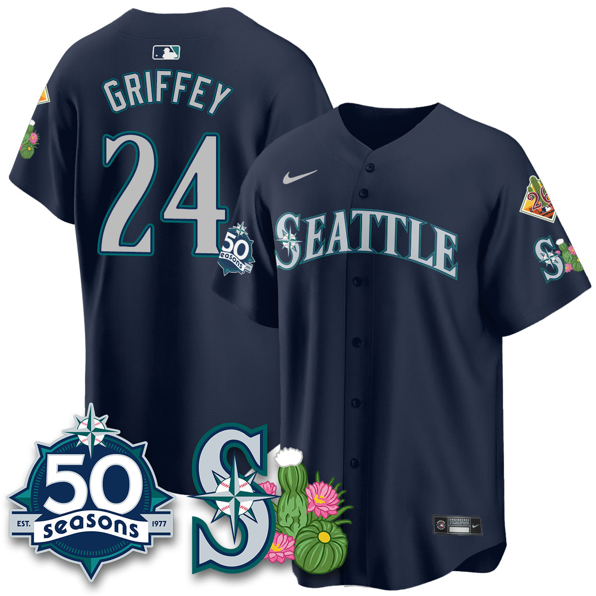 SEA 2026 Spring Training Vapor Limited Jersey - 50th Anniversary - All Stitched
