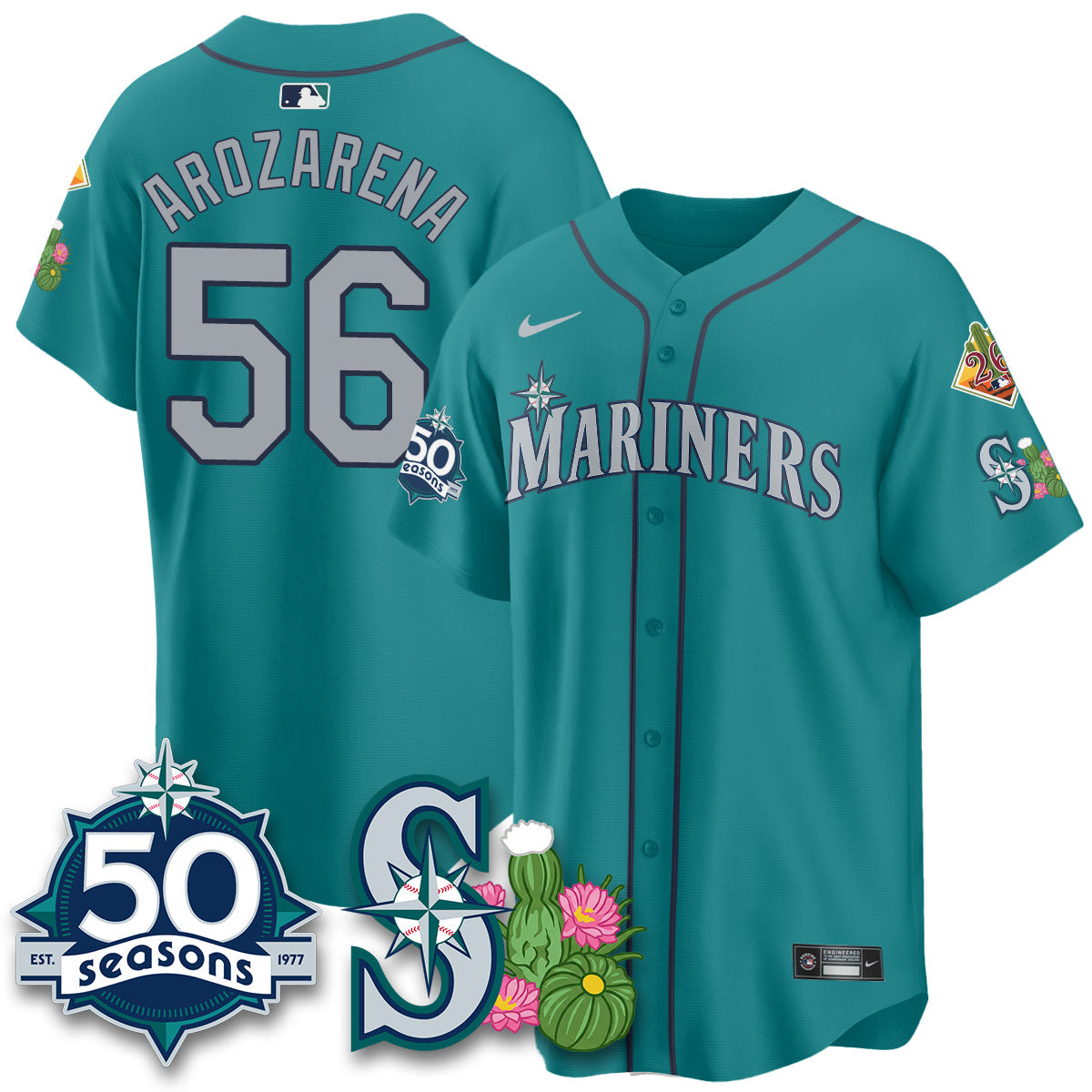 SEA 2026 Spring Training Vapor Limited Jersey - 50th Anniversary - All Stitched