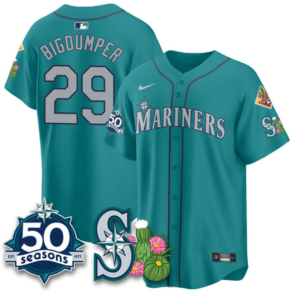 SEA 2026 Spring Training Vapor Limited Jersey - 50th Anniversary - All Stitched