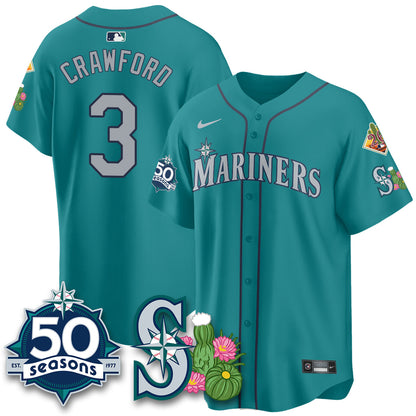 SEA 2026 Spring Training Vapor Limited Jersey - 50th Anniversary - All Stitched