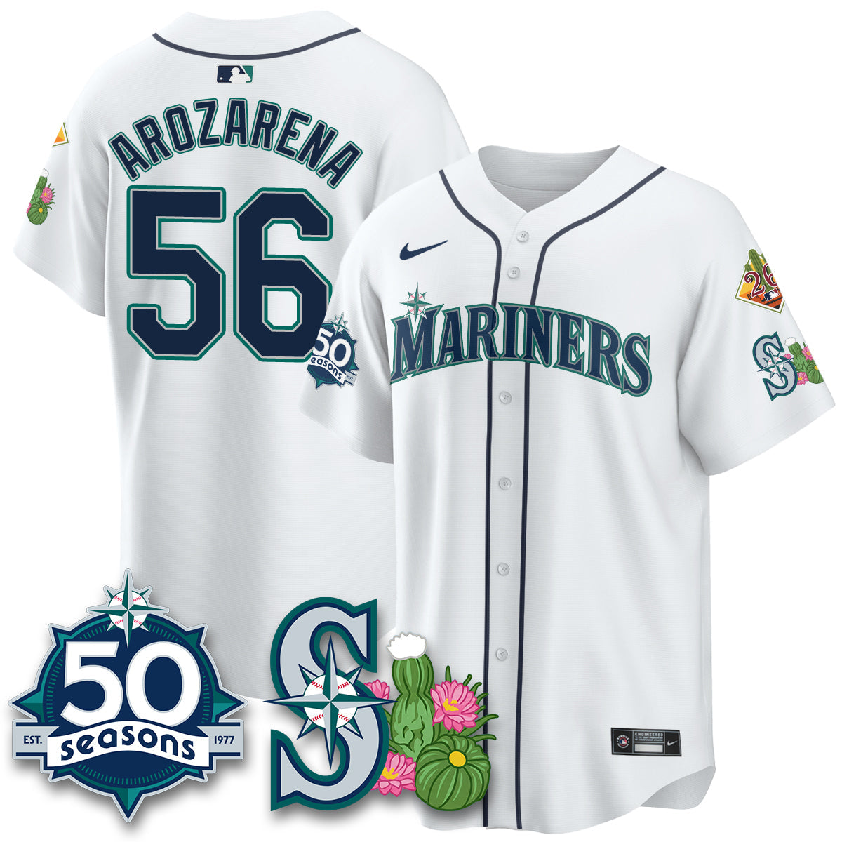 SEA 2026 Spring Training Vapor Limited Jersey - 50th Anniversary - All Stitched