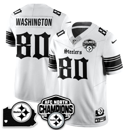 PIT Gothic AFC North Division Champions Vapor Limited Jersey - All Stitched