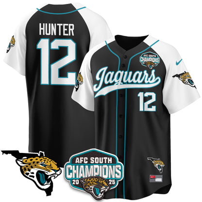 JAX AFC South Division Champions Vapor Limited Baseball Jersey - All Stitched