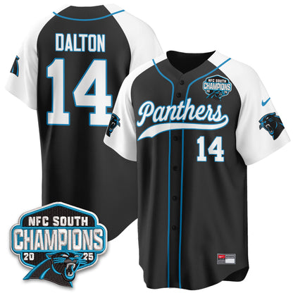 Carolina Panthers NFC South Division Champions Vapor Limited Baseball Jersey - All Stitched