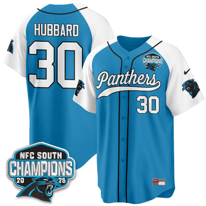Carolina Panthers NFC South Division Champions Vapor Limited Baseball Jersey - All Stitched