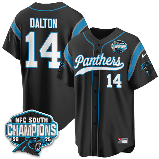 Carolina Panthers NFC South Division Champions Vapor Limited Baseball Jersey - All Stitched