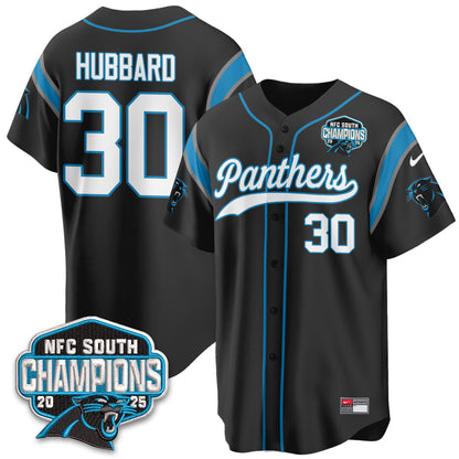Carolina Panthers NFC South Division Champions Vapor Limited Baseball Jersey - All Stitched