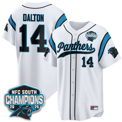 Carolina Panthers NFC South Division Champions Vapor Limited Baseball Jersey - All Stitched