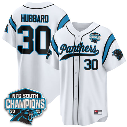 Carolina Panthers NFC South Division Champions Vapor Limited Baseball Jersey - All Stitched