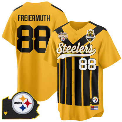 PIT AFC North Division Champions Vapor Limited Baseball Jersey - All Stitched