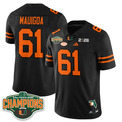 MIA Football Vapor Limited Jersey V2 - Fiesta Bowl Champions - All Stitched
