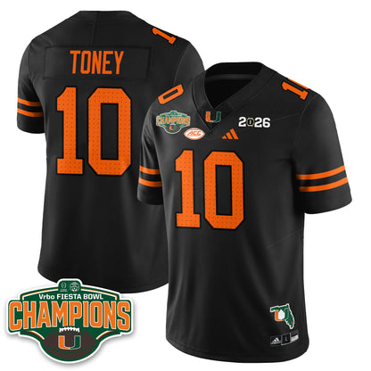 MIA Football Vapor Limited Jersey V2 - Fiesta Bowl Champions - All Stitched