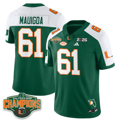 MIA Football Vapor Limited Jersey V2 - Fiesta Bowl Champions - All Stitched