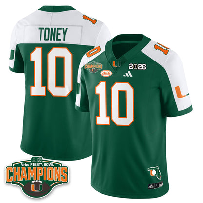MIA Football Vapor Limited Jersey V2 - Fiesta Bowl Champions - All Stitched