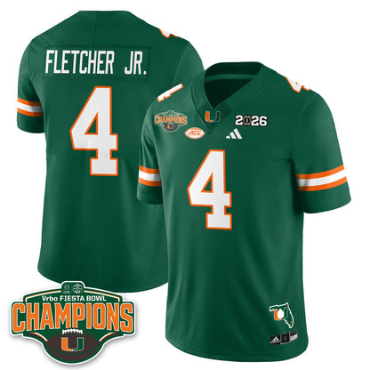 MIA Football Vapor Limited Jersey V2 - Fiesta Bowl Champions - All Stitched