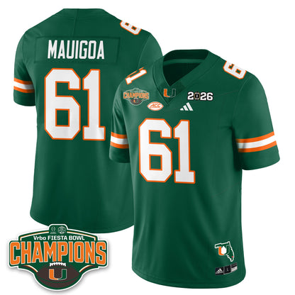 MIA Football Vapor Limited Jersey V2 - Fiesta Bowl Champions - All Stitched
