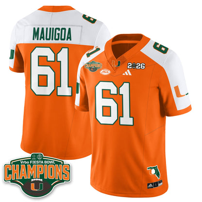 MIA Football Vapor Limited Jersey V2 - Fiesta Bowl Champions - All Stitched