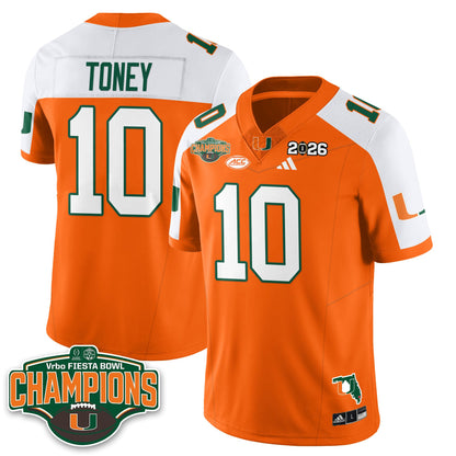 MIA Football Vapor Limited Jersey V2 - Fiesta Bowl Champions - All Stitched