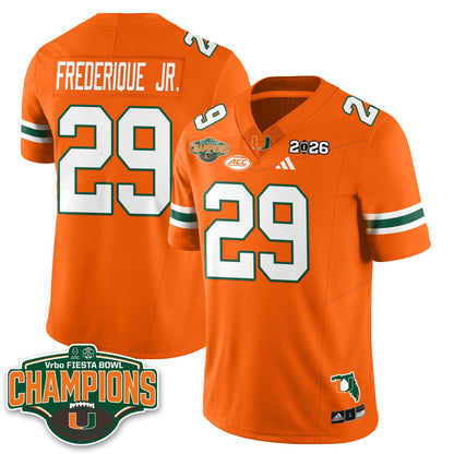 MIA Football Vapor Limited Jersey V2 - Fiesta Bowl Champions - All Stitched
