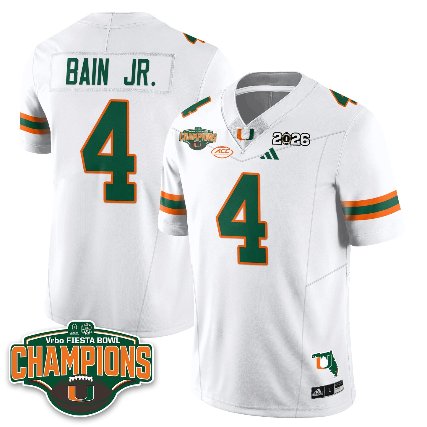MIA Football Vapor Limited Jersey V2 - Fiesta Bowl Champions - All Stitched
