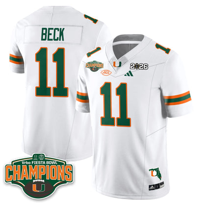 MIA Football Vapor Limited Jersey V2 - Fiesta Bowl Champions - All Stitched