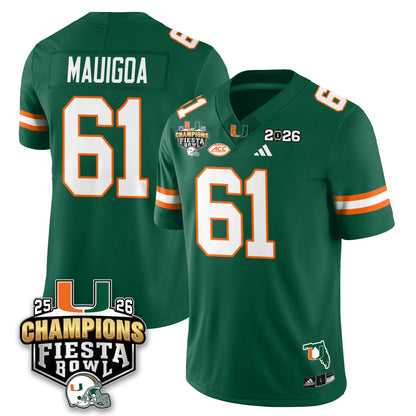 MIA Football Vapor Limited Jersey V3 - Fiesta Bowl Champions - All Stitched
