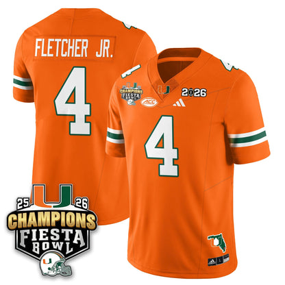 MIA Football Vapor Limited Jersey V3 - Fiesta Bowl Champions - All Stitched