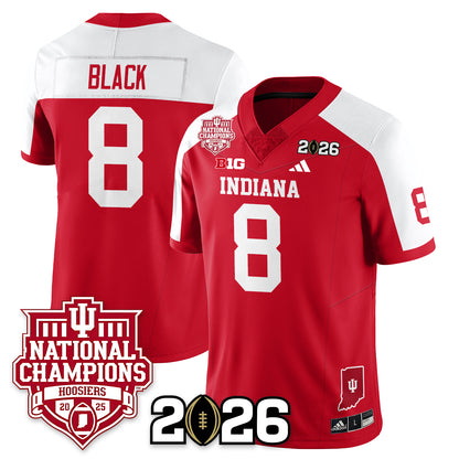 Indiana Hoosiers Vapor Limited Football Jersey - 2025 National Champions - All Stitched