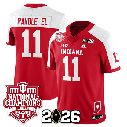 Indiana Hoosiers Vapor Limited Football Jersey - 2025 National Champions - All Stitched