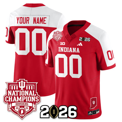 Indiana Hoosiers Vapor Limited Football Jersey - 2025 National Champions - All Stitched